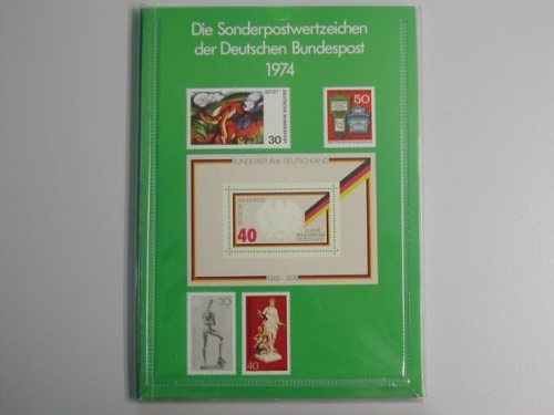 Deutschland (BRD), Jahrbuch 1974 I, postfrisch