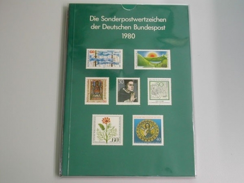 Deutschland (BRD), Jahrbuch 1980, postfrisch