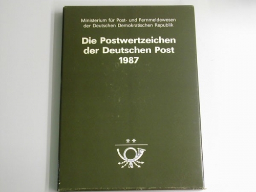 DDR, Jahrbuch 1987, postfrisch