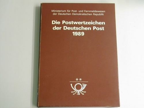 DDR, Jahrbuch 1989, postfrisch