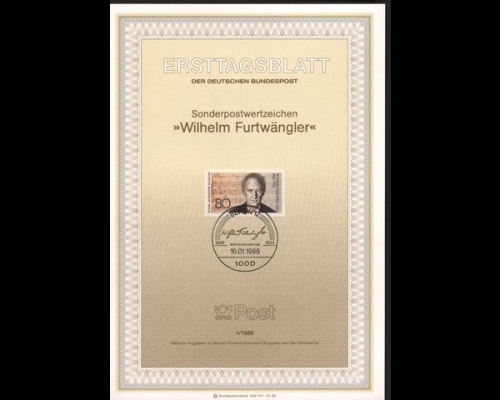 Berlin Ersttagsblätter, Jahrgang 1986, 1/1986 - 12/1986