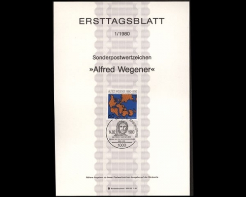 Berlin Ersttagsblätter, Jahrgang 1980, 1/1980 - 10/1980