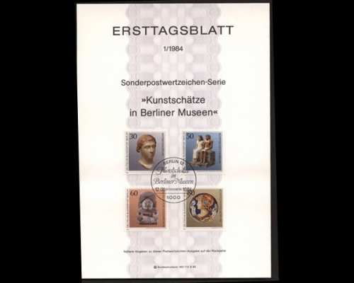 Berlin Ersttagsblätter, Jahrgang 1984, 1/1984 - 11/1984
