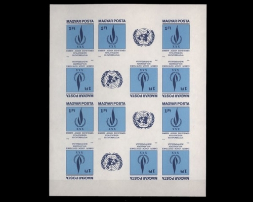 Ungarn, MiNr. 3334 B Kleinbogen, postfrisch