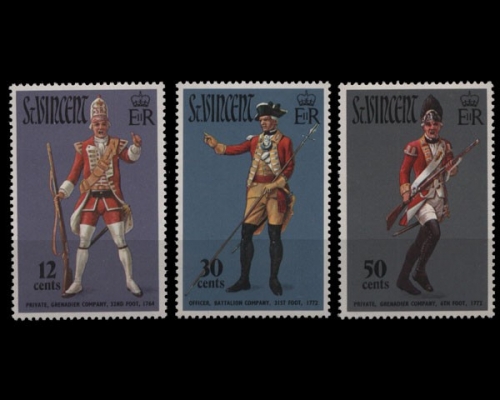 St. Vincent, MiNr. 309-311, postfrisch
