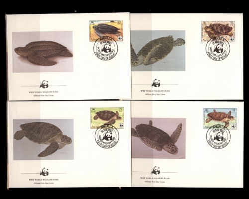 Anguilla, MiNr. 541-543, FDC