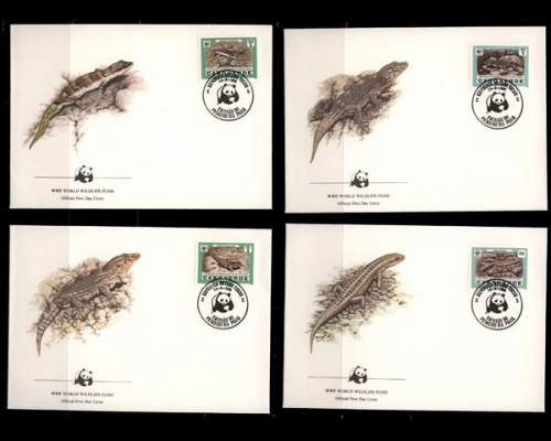 Kap Verde, MiNr. 500-503, FDC