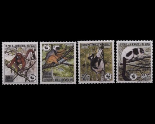 Madagaskar, MiNr. 1110-1113 A, postfrisch