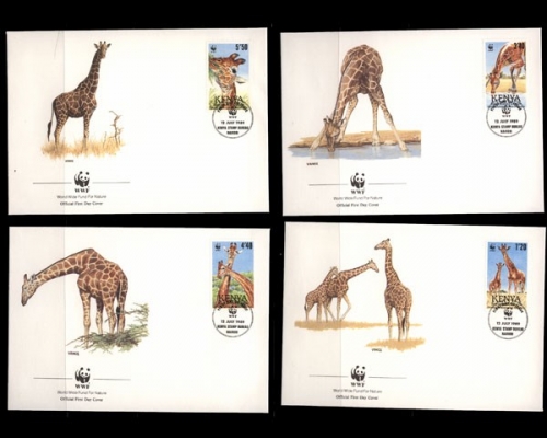 Kenia, MiNr. 481-484, FDC