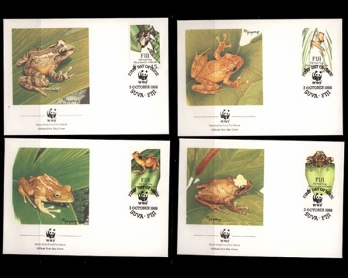 Fidschi - Inseln, MiNr. 586-589, FDC