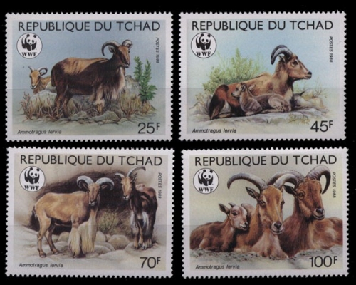 Tschad, MiNr. 1171-1174,, postfrisch