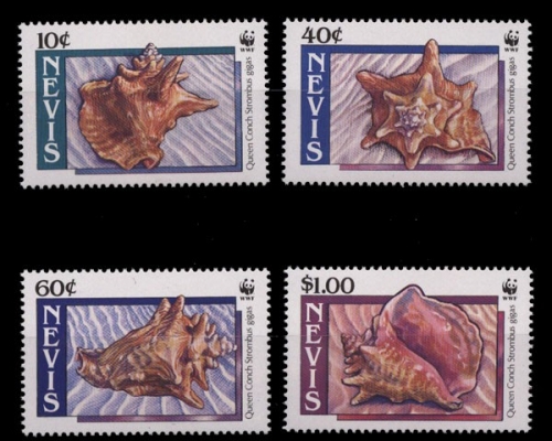 Nevis, Michel Nr. 523-526, postfrisch/MNH