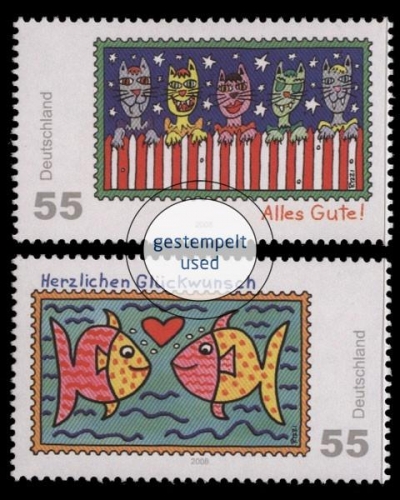 Deutschland (BRD), Michel Nr. 2644-2645, gestempelt