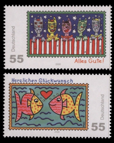 Deutschland (BRD), Michel Nr. 2644-2645, postfrisch