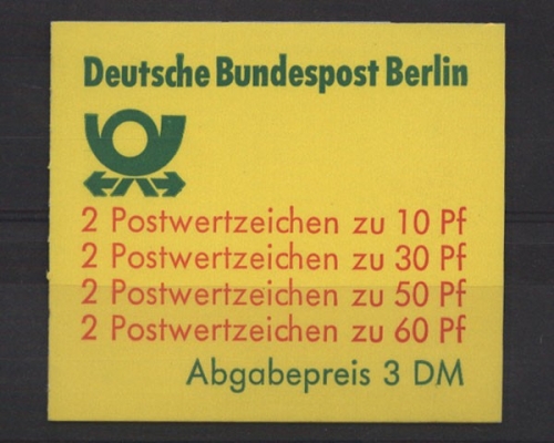 Berlin, MiNr. MH 12 cb, postfrisch