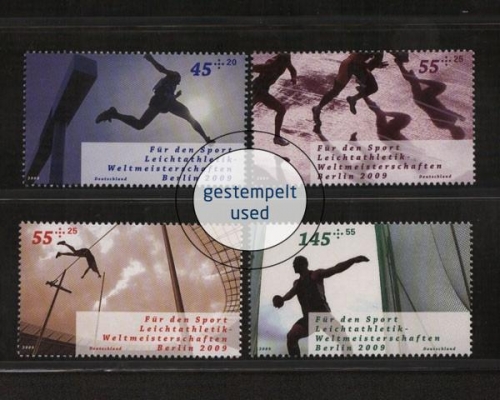Deutschland (BRD), Michel Nr. 2727-2730, gestempelt
