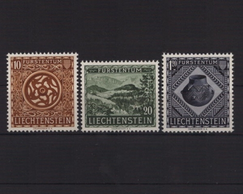 Liechtenstein, MiNr. 319-321, postfrisch