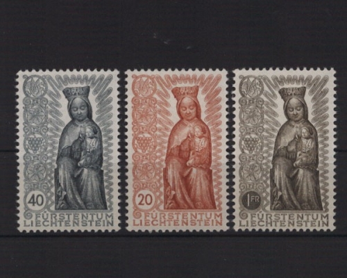 Liechtenstein, MiNr. 329-331, postfrisch