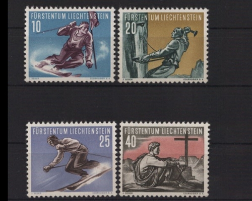 Liechtenstein, MiNr. 334-337, postfrisch