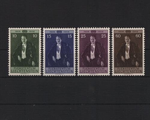 Liechtenstein, MiNr. 348-351, postfrisch