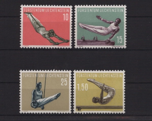 Liechtenstein, MiNr. 353-356, postfrisch