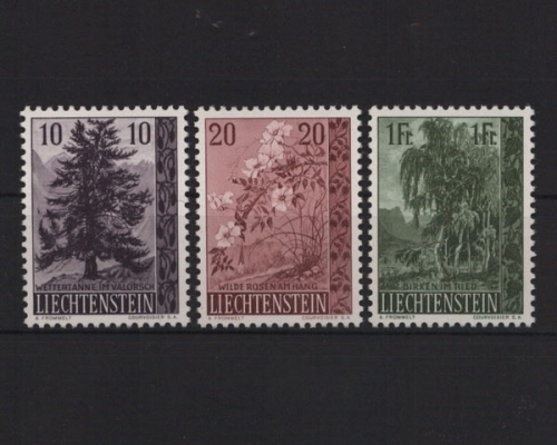 Liechtenstein, MiNr. 357-359, postfrisch