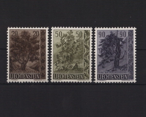 Liechtenstein, MiNr. 371-373, postfrisch