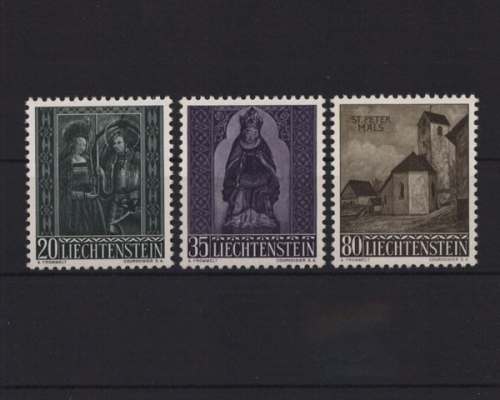 Liechtenstein, MiNr. 374-376, postfrisch