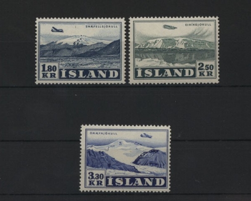 Island, MiNr. 278-280, postfrisch