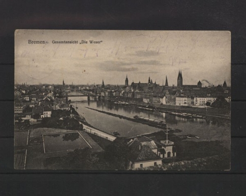 Bremen - Gesamtansicht "Die Weser"