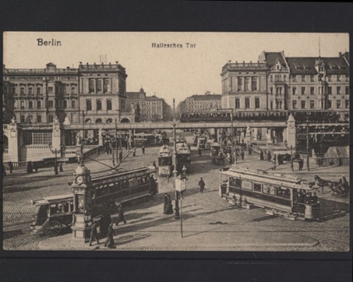 Berlin - Hallesches Tor - Straßenbahnen