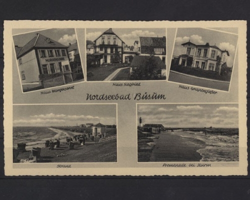 Büsum, Nordseebad, diverse Ansichten
