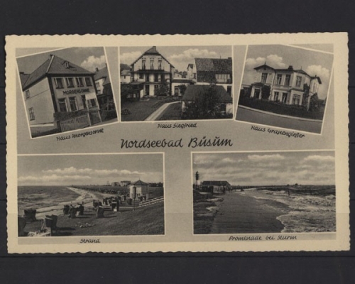 Büsum, Nordseebad, diverse Ansichten