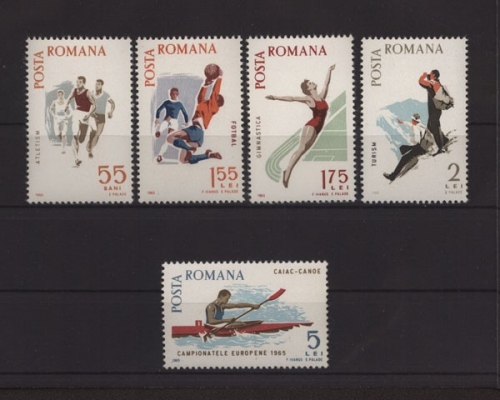 Rumänien, MiNr. 2452-2456, postfrisch