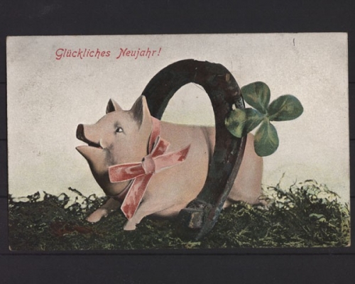 Glückliches Neujahr, Glücksschwein