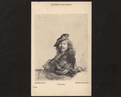 Rembrandt, Selbstbildnis