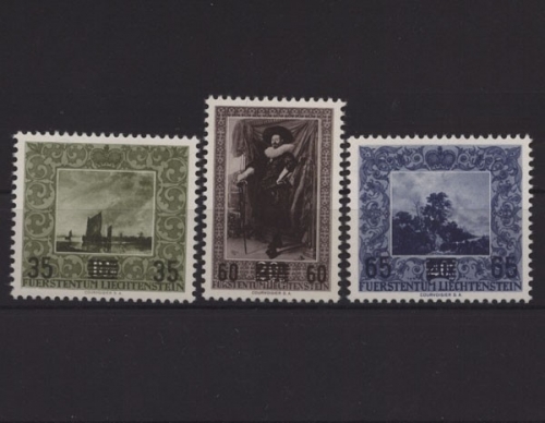 Liechtenstein, MiNr. 326-328, postfrisch