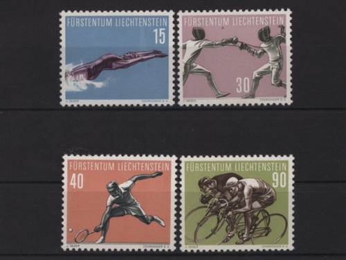 Liechtenstein, MiNr. 365-368, postfrisch