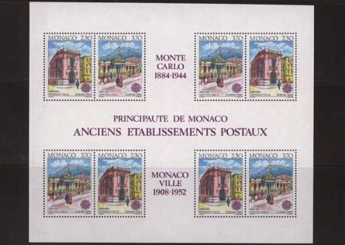 Monaco, MiNr. Block 47, postfrisch