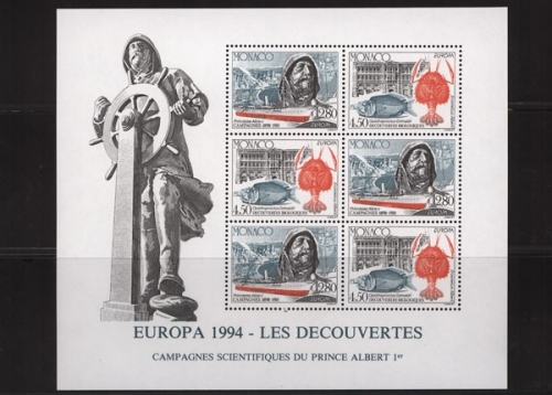 Monaco, MiNr. Block 63, postfrisch