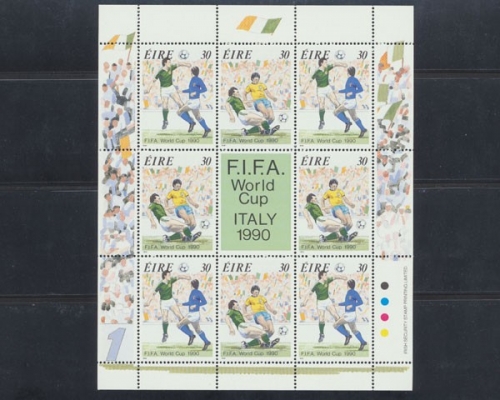 Irland, Fußball, MiNr. 712-713 KB, postfrisch