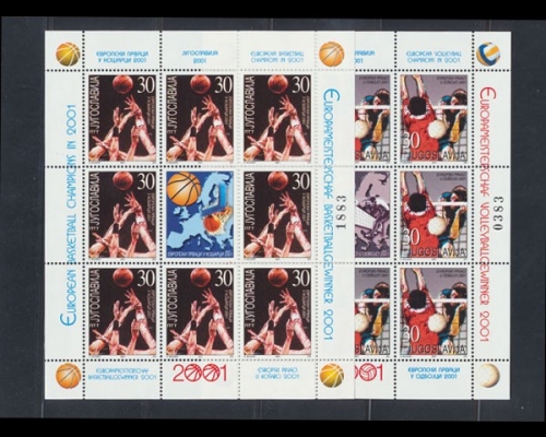 Jugoslawien, Michel Nr. 3044-3045 KB, postfrisch