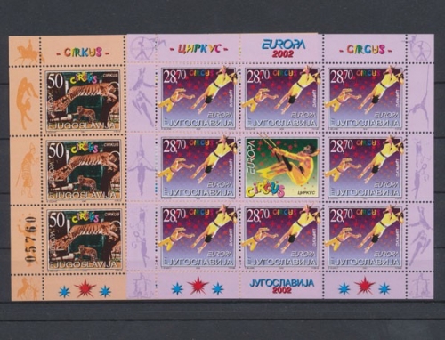 Jugoslawien, Michel Nr. 3076-3077 KB, postfrisch