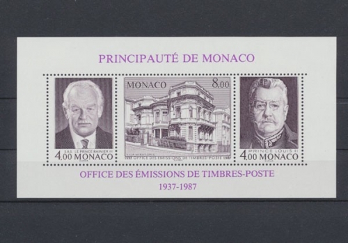 Monaco, MiNr. Block 37 A, postfrisch