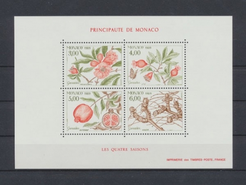 Monaco, MiNr. Block 42, postfrisch
