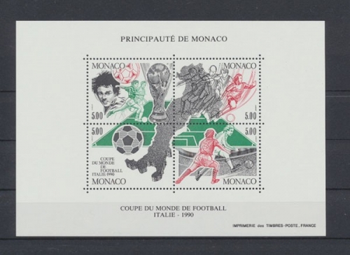 Monaco, MiNr. Block 48, postfrisch