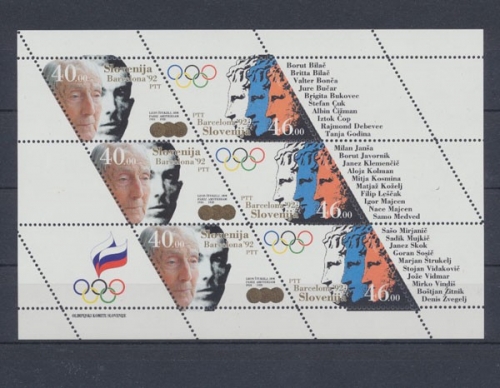 Slowenien, Michel Nr. 27-28 KB, postfrisch/MNH