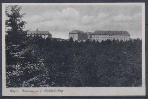 Siegen, Kasernen auf dem Fischbacherberg