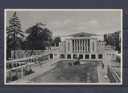 Weimar, Weimarhalle