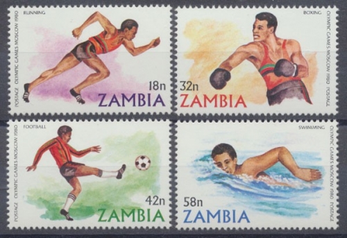 Sambia, MiNr. 225-228, postfrisch